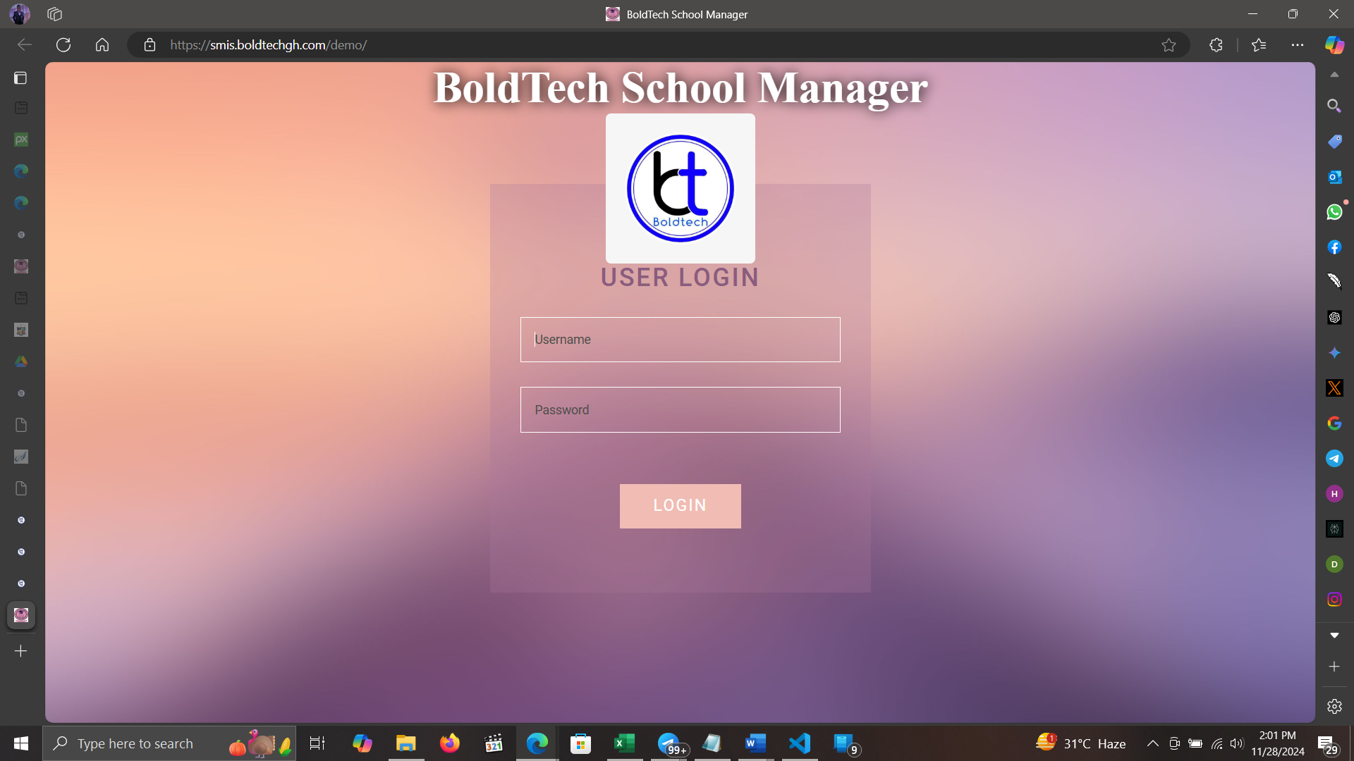 BoldSchool System